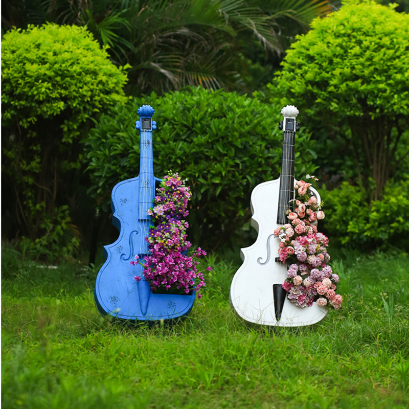 Cello-Shaped Garden Statue Lar - огляд і ціна Bonsai Garden Art