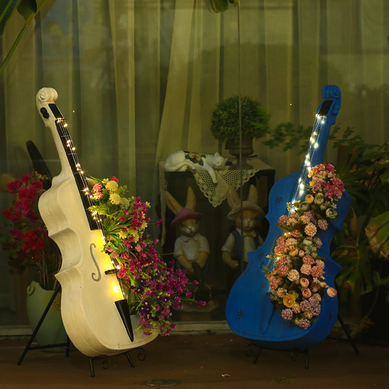 Cello-Shaped Garden Statue Lar - огляд і ціна Bonsai Garden Art