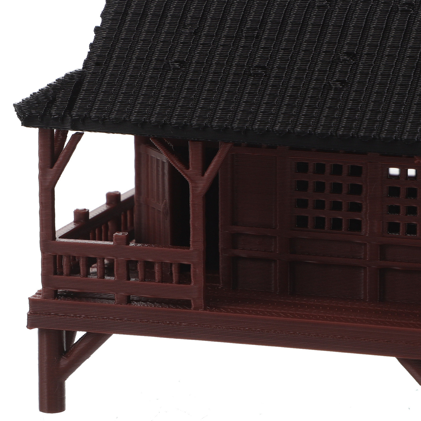 Micro Landscape Pavilion Statu - огляд і ціна Bonsai Garden Landscape Design