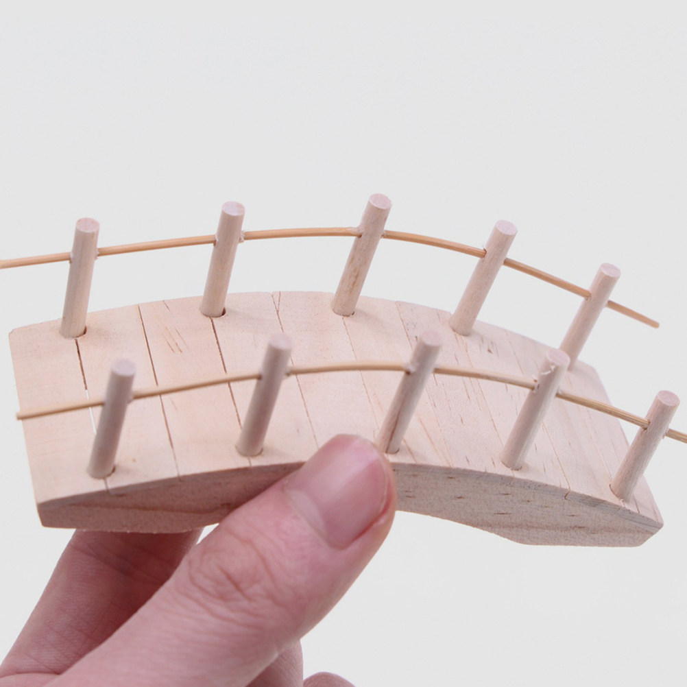2Pcs Mini Wooden Arch Bridge V - огляд і ціна Bonsai Garden Landscape Design