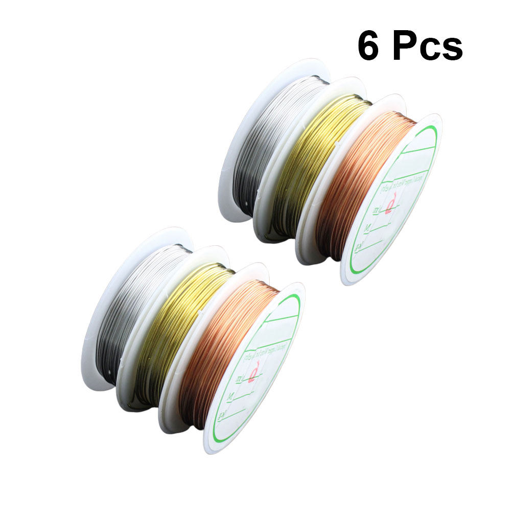 6 Rolls Colored Copper Wire Fl - огляд і ціна Copper Wire Roll
