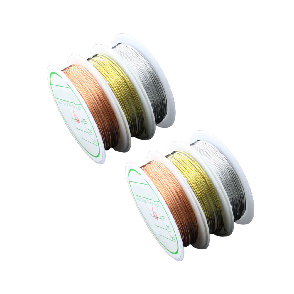 6 Rolls Colored Copper Wire Fl - огляд і ціна Copper Wire Roll